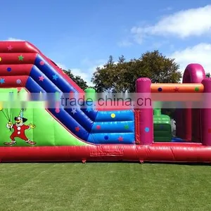 Small Carnival Combo Colorful Inflatable Bouncy Slide for Children thumbnail-5