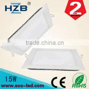 Trade Assurance 15W Square Natural White LED Recessed Ceiling Panel Down Light Bulb Slim Lamp thumbnail-2