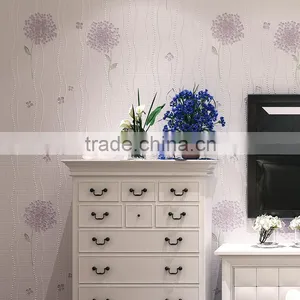 Living Room Decoration Country Flower Pattern 3D Wallpaper for Walls thumbnail-2