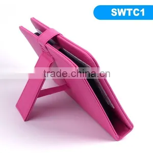 7,8,9,9.7,10 Inch Universal Tablet Case , Tablet Leather Case Keyboard thumbnail-2