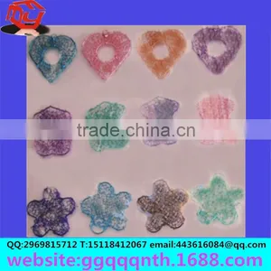 Christmas Decoration Craft Gift Accessories Peach Heart Love Woven Mesh Metal Brass Wire Ball thumbnail-6