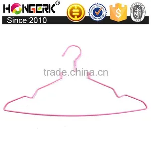 Durable Non-slip Plastic Coated Metal Wire Hanger thumbnail-1