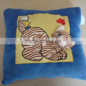 Fashion Soft Plush Cushion With Cute Animals, Cute Stuffed Cushion thumbnail-1