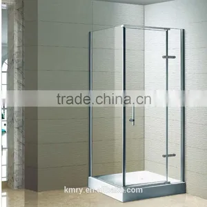 Stainless Steel Glass Hinge Pivoted Shower Room (KK3129) thumbnail-1