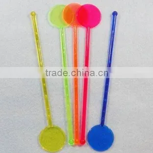 Disc Swizzle Stick / Muddler / Plastic Disc Stirrer / Drink Stirrer thumbnail-1