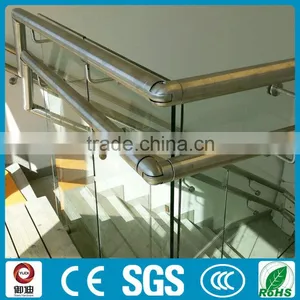 Satin Finish Interior Stainless Steel Handrail Design thumbnail-1