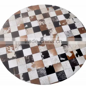 Leather Patch Rugs M-68 thumbnail-1