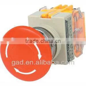 GA1-11ZS,S CNGAD 40mm Red Emergency Push Button Switch thumbnail-1