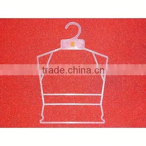 Hot Sale Clothes Display Plastic Hanger thumbnail-3