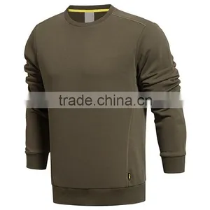 2016 Mens Plain Lightweight Cotton Crew Neck Sweater thumbnail-5
