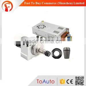 9000rpm 300w ER11 48 Volt DC Spindle Motor+power Governor+52D Mount Bracket thumbnail-1