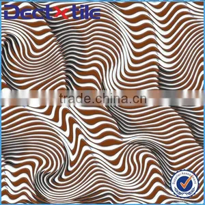 Zebra Print Pongee Waterproof Fabric Fashion Umbrella Pongee Fabric for Women Quality Choice thumbnail-1