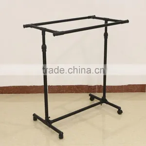 Factory Price Metal Clothes Rack Metal Hanging Clothes Display Racks thumbnail-1