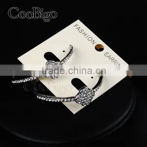 Fashion Jewelry Charming MC STONE Hoop Earrings Girls Party Show Gift Dresses Apparel Promotion Accessories thumbnail-1
