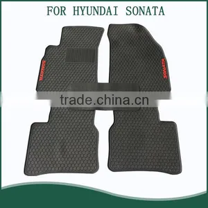 Customized Rubber Auto Floor Mats For HYUNDAI SONATA thumbnail-1