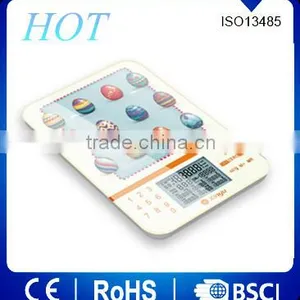 2016 New Design Nutritional Scale Multi-function Glass Platform With 5kg/g thumbnail-3