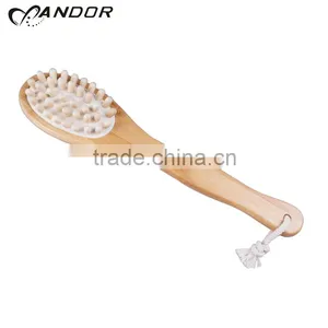 Wood Short Handle Massage Body Brush thumbnail-5
