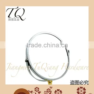 Small Round Desktop Standing Cosmetic Mirror thumbnail-3