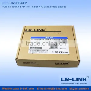PCI Express x1 100FX SFP Port Optical Network Card thumbnail-6