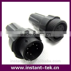 INST Plug and Socked IP68 5pin Wire Copper Crimp Connector 22mm M22 Ethernet Connector Quality Choice thumbnail-5