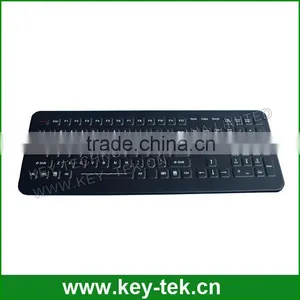 Dustproof Desktop Ip68 Rubber Keyboard With Numeric Keypad for Medical thumbnail-1