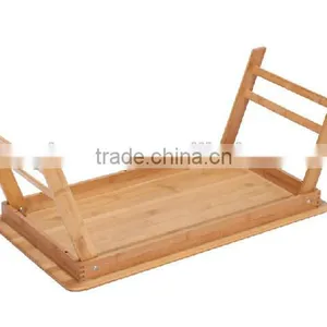 2015 New Hot Bamboo Samll Folding Laptop Table on Bed thumbnail-2