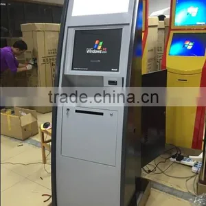 Floor Standing Self Service Touch Screen Kiosk/new Bank Model Self Service With Touchscreen/interactive Kiosk Touch Kiosk thumbnail-2