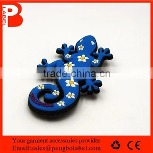 Cute Personalized Embossing 3D PVC Rubber Patches for Kid Toys Gifts thumbnail-3