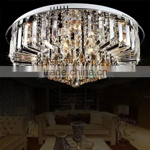 Modern Crystal Ceiling Light Fixtures, European Iron LED Ceiling Lamp For The House thumbnail-5