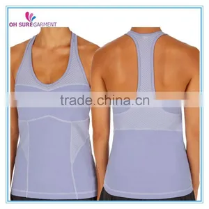 Running Singlet, Yoga Vest, Womens Nylon Gym Tank Top thumbnail-1