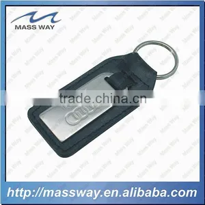 Handmade Famouse Car Real Custom Metal Genuine Leather Key Chain thumbnail-4