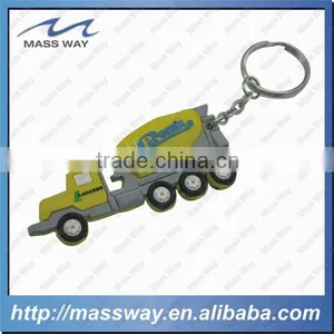 Promotional Custom 3D Star Shape Soft PVC Rubber Keychain thumbnail-3
