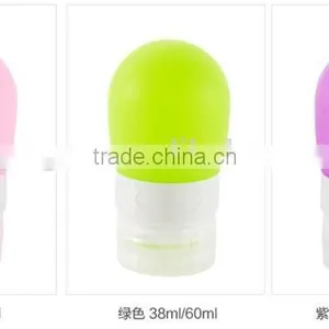2015 Hot Selling Colorful Silicon Travel Bottle thumbnail-3