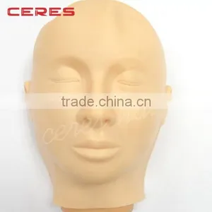 Salon Professional Practice Training Female Makeup Mannequin Head for Training Eyelash Extension thumbnail-3