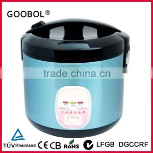 Blue Color S/S Shell Deluxe Rice Cooker With CB&CE Certificate thumbnail-1