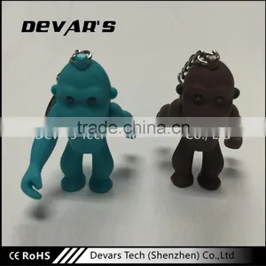 Low Price Professional Plastic Smart Robot Shaped Keychain With Lighter thumbnail-1