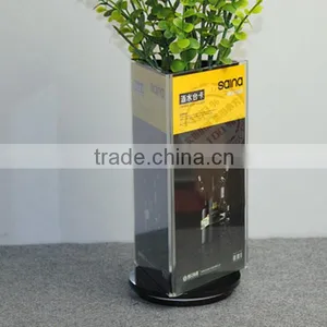 360 Top Grade Acrylic Acrylic Revolving Menu Holder thumbnail-3