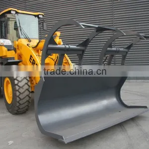 SZM ZL-16 Farm Front End Wheel Loader With Wood Grabble for Japanese Tractor thumbnail-2