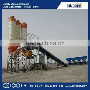 Sinoder Brand HZS Series Concrete Mix Plant Small Concrete Batching Plant Portable Cement Plant thumbnail-1