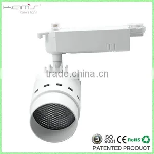 Narrow Beam Angle Tracklight 3 Phase 4 Wire 10w 20w Led Track Light COB thumbnail-1