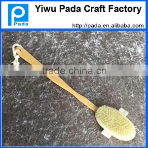 Wood Dry Sisal Body Brush With 100% Natural thumbnail-2