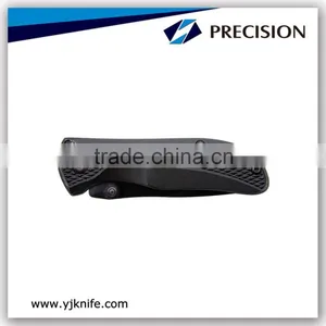 5 2/3 Inch Black Tactical Rescue Folding Pocket Knife thumbnail-2
