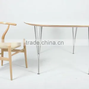 Office Furniture Wood Super Elliptical Table thumbnail-2
