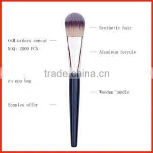 Professional Synthetic Foundation Brush Black Handle thumbnail-1