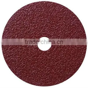 4"round Hole Aluminium Oxide Abrasive Fiber Disc thumbnail-4