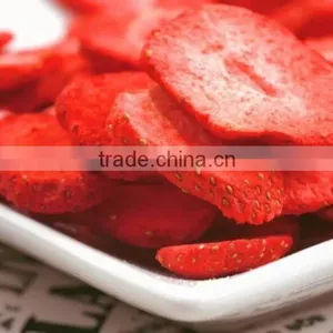 Chinese Healthy Snack Frozen Dried FD Dried Strawberry Slices thumbnail-1