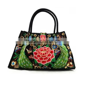 National Style Embroidery Bag Woman Hand Bag thumbnail-3