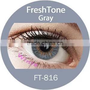 Wholesale Korean Cosmetics Fresh Tone Gray Natural Color Contact Lenses Quality Choice thumbnail-1