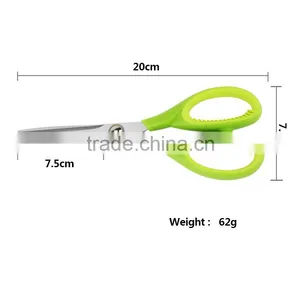 Fashion Plastic Handle Office Scissor High Quality Paper Scissors thumbnail-3