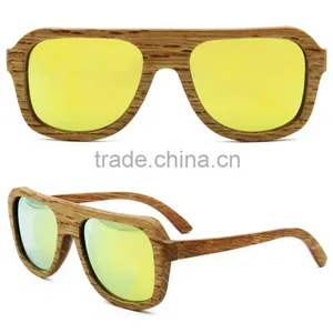 China Professional Design High Quality Cheap Polarized Wooden Sunglasses thumbnail-1